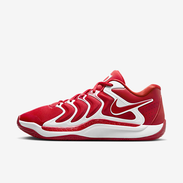 Mens red basketball shoes hot sale